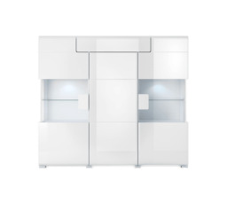 Toledo 46 Display Cabinet 147cm - Oak San Remo 147cm - thumbnail 4