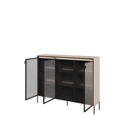 Trend TR-08 Display Cabinet 150cm - Grey Matt 150cm - thumbnail 4