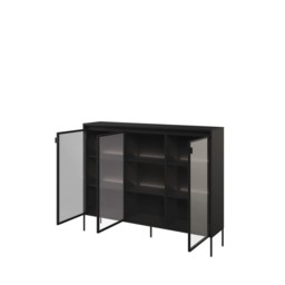 Trend TR-08 Display Cabinet 150cm - Grey Matt 150cm - thumbnail 7
