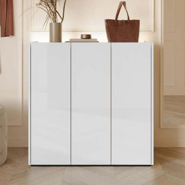 Easy EA-03 Sideboard Cabinet 95cm - White 95cm - image 1