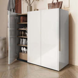 Easy EA-03 Sideboard Cabinet 95cm - White 95cm - thumbnail 2