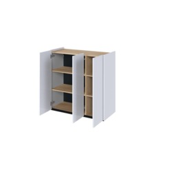 Easy EA-03 Sideboard Cabinet 95cm - White 95cm - thumbnail 4