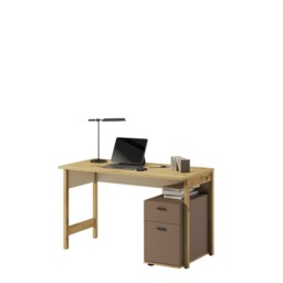 Lenny LY-04 Computer Desk 125cm - Oak Artisan 125cm - thumbnail 2