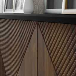 Woody TV Cabinet 180cm - White 180cm - thumbnail 4