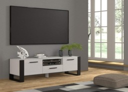 Nuka TV Cabinet 160cm - White 160cm - thumbnail 7
