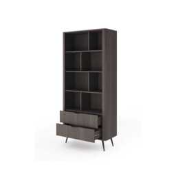 Veris Bookcase 88cm - Oak Dunin 88cm - thumbnail 3