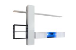 "Switch Metal V Entertainment Unit For TVs Up To 75"" - 270cm Black" - thumbnail 5
