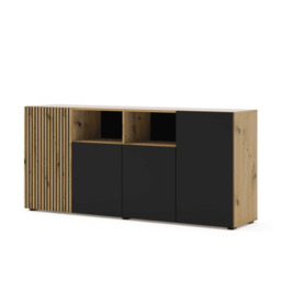 Auris Sideboard Cabinet 180cm - Oak Artisan 180cm - thumbnail 1