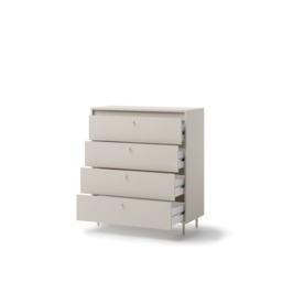 Torino TK-03 Chest Of Drawers 90cm - Cashmere 90cm - thumbnail 2