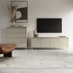 Torino TK-03 Chest Of Drawers 90cm - Cashmere 90cm - thumbnail 4