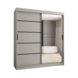 Rubino V2 Sliding Door Wardrobe 180cm - Cashmere 180cm - thumbnail 8