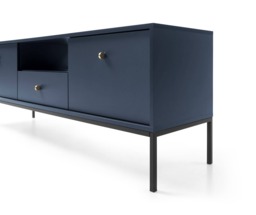 Mono TV Cabinet 154cm - Navy 154cm - thumbnail 8