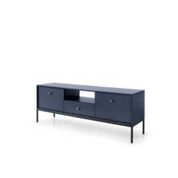 Mono TV Cabinet 154cm - Navy 154cm - thumbnail 2
