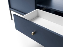 Mono TV Cabinet 154cm - Navy 154cm - thumbnail 7