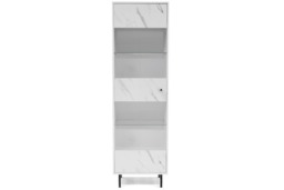 Veroli 04 Tall Display Cabinet 60cm - White 60cm - thumbnail 3