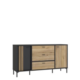 Joakimis Chest Of Drawers 160cm - Oak Mauvella 160cm - thumbnail 2