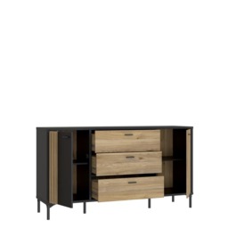 Joakimis Chest Of Drawers 160cm - Oak Mauvella 160cm - thumbnail 3