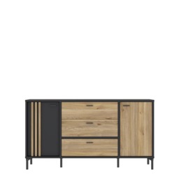 Joakimis Chest Of Drawers 160cm - Oak Mauvella 160cm - thumbnail 4