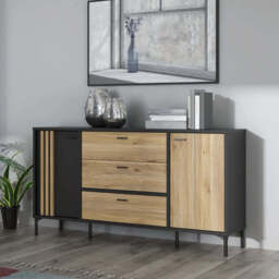 Joakimis Chest Of Drawers 160cm - Oak Mauvella 160cm