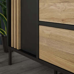 Joakimis Chest Of Drawers 160cm - Oak Mauvella 160cm - thumbnail 8