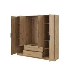 Kelly Hinged Door Wardrobe 206cm - Cashmere 206cm - thumbnail 5