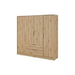 Kelly Hinged Door Wardrobe 206cm - Cashmere 206cm - thumbnail 4