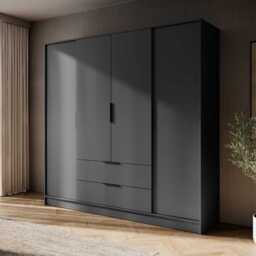 Kelly Hinged Door Wardrobe 206cm - Cashmere 206cm - thumbnail 7