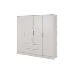 Kelly Hinged Door Wardrobe 206cm - Cashmere 206cm - thumbnail 2