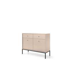 Mono Sideboard Cabinet 104cm - Beige 104cm - thumbnail 1