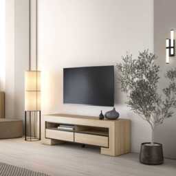 Cuba 40 TV Cabinet 160cm - Light Oak 160cm - thumbnail 7