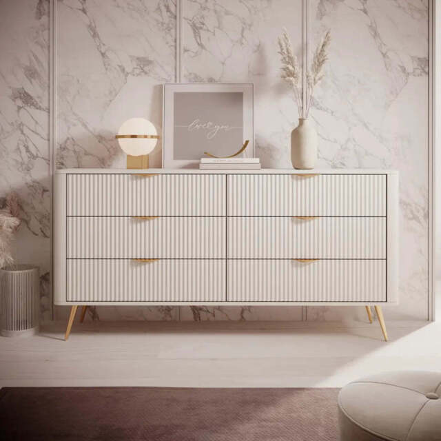 Lante Chest Of Drawers 163cm - Beige 163cm - image 1