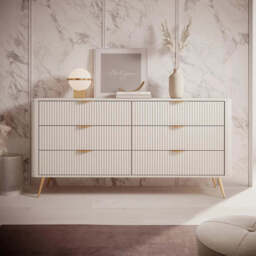 Lante Chest Of Drawers 163cm - Beige 163cm - thumbnail 1