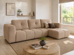 Corner Sofa Bed Modi III - Grey 336cm Left - thumbnail 5