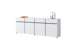 Kross 25 Sideboard Cabinet 225cm - Black 225cm - thumbnail 5