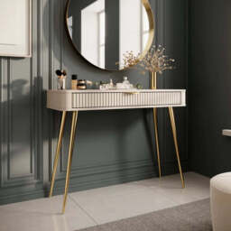 Lante Dressing Table 100cm - Beige 100cm - thumbnail 1