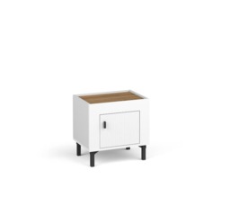 Mossa 11 Bedside Table 48cm - Black 48cm - thumbnail 7