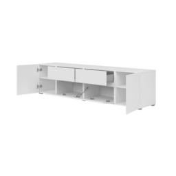 Visby TV Cabinet 195cm - White 195cm - thumbnail 7