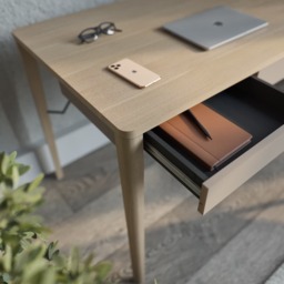 Match MK-01 Desk 139cm - Beige 139cm - thumbnail 5