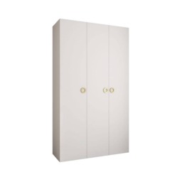 Como I Hinged Door Wardrobe 150cm - White 150cm - thumbnail 6