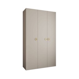 Como I Hinged Door Wardrobe 150cm - White 150cm - thumbnail 3