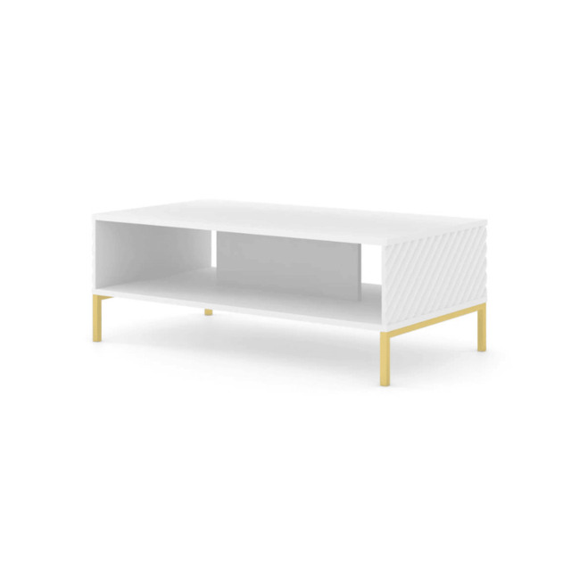 Surf Coffee Table 90cm - White 90cm - image 1