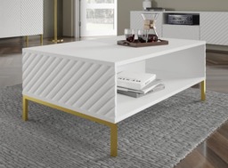 Surf Coffee Table 90cm - White 90cm - thumbnail 3