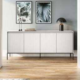 Trend TR-04 Sideboard Cabinet 193cm - White Matt 193cm