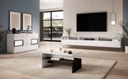 Baros 40 TV Cabinet 270cm - White Gloss 270cm - thumbnail 5
