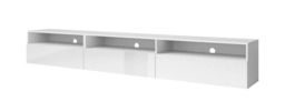 Baros 40 TV Cabinet 270cm - White Gloss 270cm - thumbnail 3