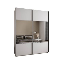 Trosa IV Sliding Door Wardrobe 190cm - Oak Artisan 190cm - thumbnail 3