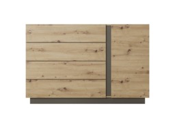 Arco Chest Of Drawers 139cm - Oak Artisan 139cm - thumbnail 4