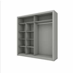 Arti 8 - 2 Sliding Door Wardrobe 203cm - Oak Shetland 203cm - thumbnail 4