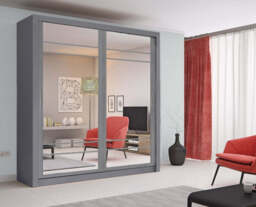 Arti 8 - 2 Sliding Door Wardrobe 203cm - Oak Shetland 203cm - thumbnail 7