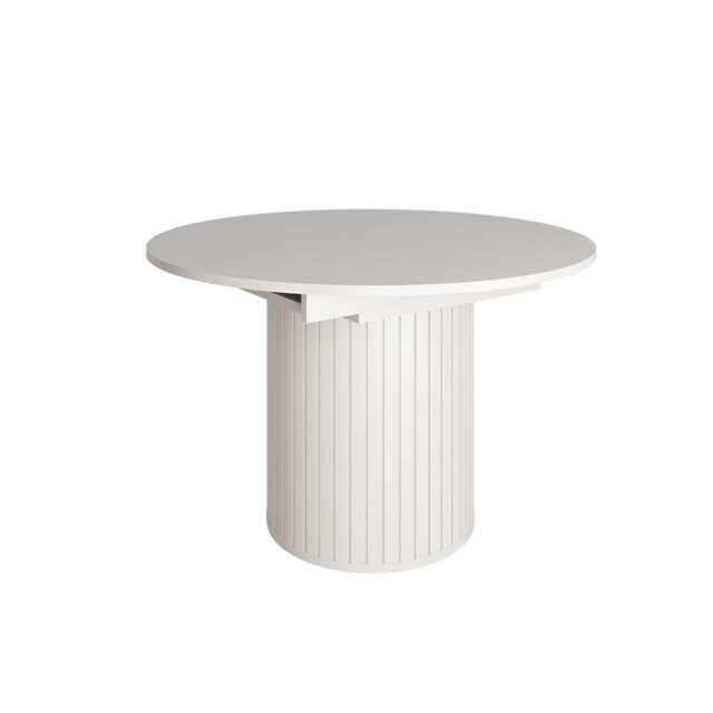 Zante ZA9 Extending Dining Table 120cm - Cashmere 120cm - image 1